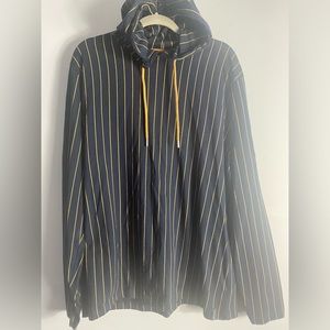 XL Cactus Man striped hoodie